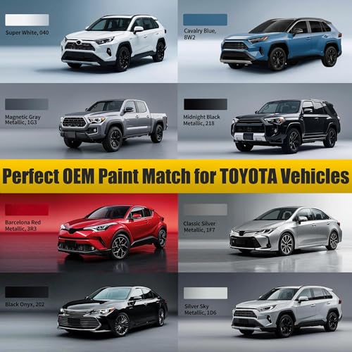 6X3 Lunar Rock Touch Up Paint Compatible with Toyota