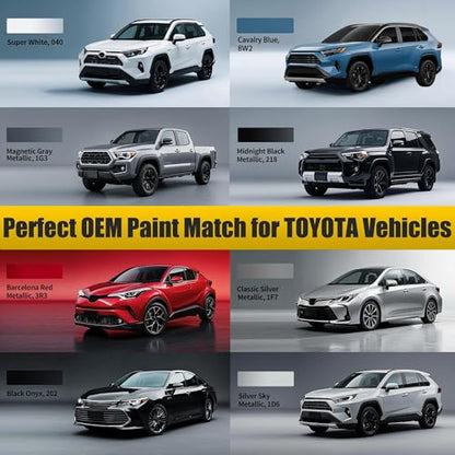 8T5 Dark Blue Metallic Touch Up Paint Compatible with Toyota
