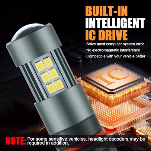 P13W 12277 LED Fog Light Bulbs (2 Count)