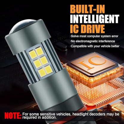 P13W 12277 LED Fog Light Bulbs (2 Count)