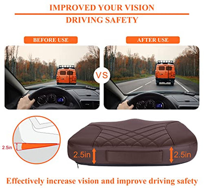 Memory Foam Car Seat Cushion for Driving Comfort and Office Use