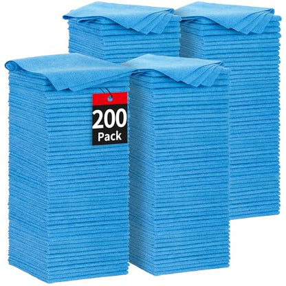 Microfiber Cleaning Cloth (200 Count)