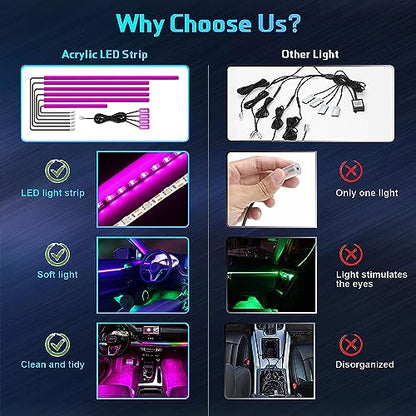 Acrylic Interior Car Lights