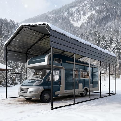 Metal RV Carport 14x25ft