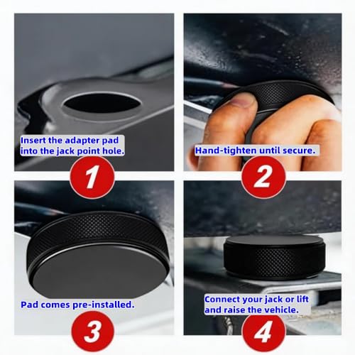 Lifting Jack Pad Accessories for Tesla Model S (4 Count)
