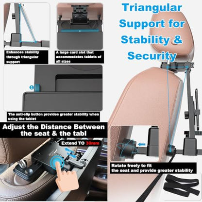 Car Back Seat Tray Table