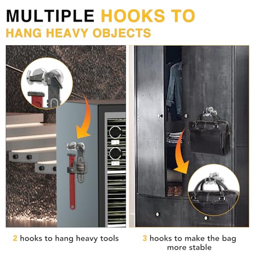 Magnetic Hooks 20pcs 30lbs+ Cruise Essentials 2026 Magnet Hook (20 Count)
