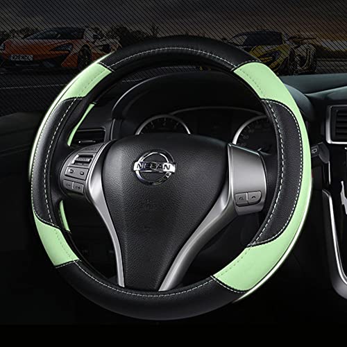 Leather Car Steering Wheel Cover