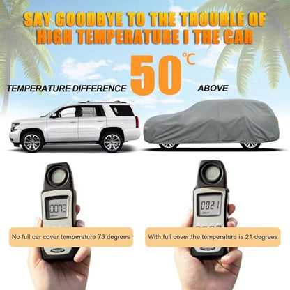 Waterproof Heavy Duty Car Cover Custom Fit Jeep Grand Cherokee L LWB