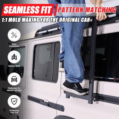 Car Roof Rack Ladder Side Access Ladder Compatible with INEOS Grenadier 2020