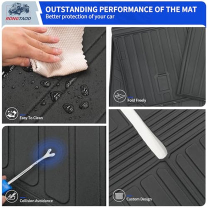 Trunk Mat with Backrest Mat for 2018