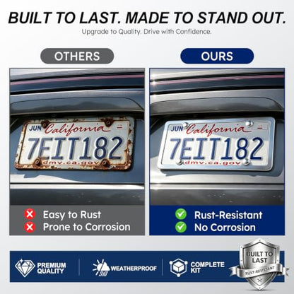 Chrome License Plate Frames