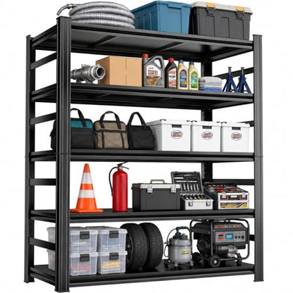 Adjustable 5 Tier Garage Shelving