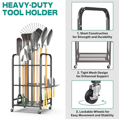 Garden Tool Organizer and Storage