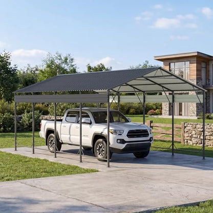 12x20 FT Metal Heavy Duty Carport