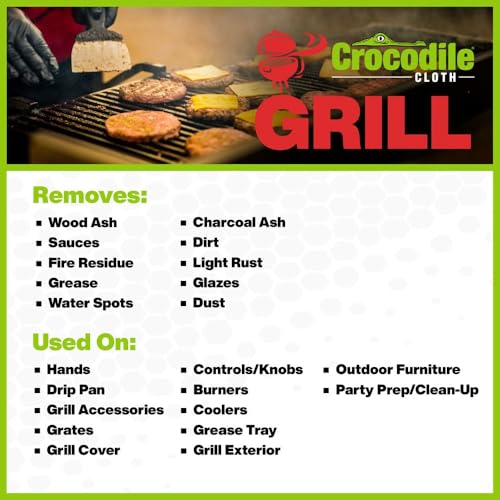Grill Plant Based Food Safe Cleaning Wipes (80 Count)