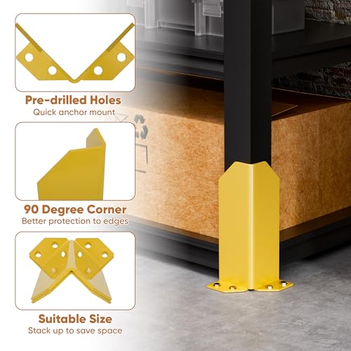 12" Pallet Rack Post Protectors