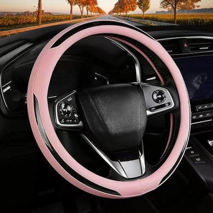 New Leather Car Steering Wheel Cover