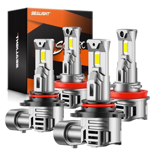 9005 H11 LED Bulbs Combo (4 Count)