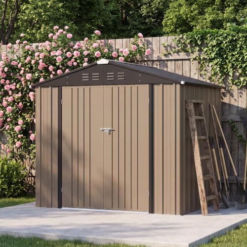8x6 FT Outdoor Storage Shed