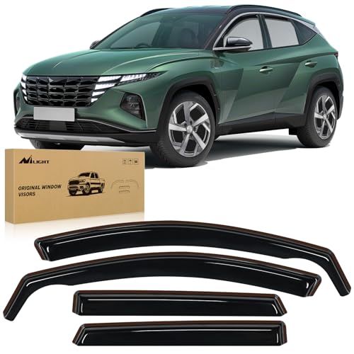 in Channel Window Visors for Hyundai Tucson 2022