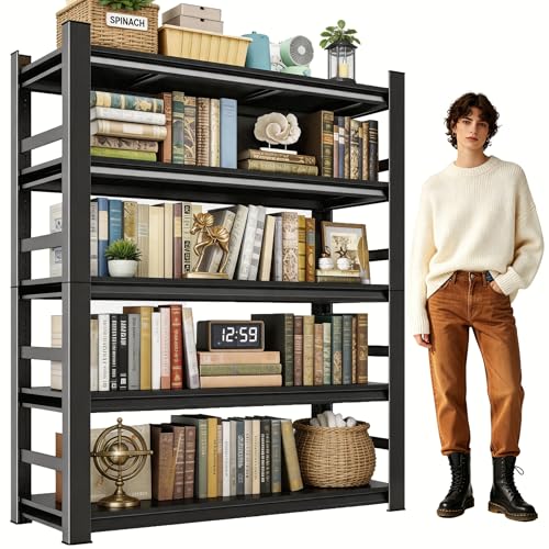 72" H Metal Bookshelf with Anti