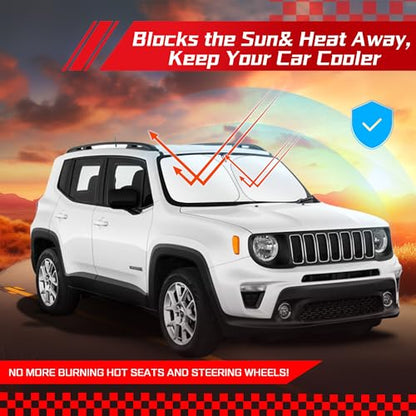 Windshield Sun Shade for Jeep Renegade 2015