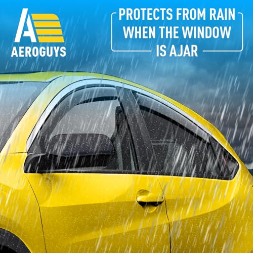 Extra Durable Window Deflectors in (4 Count)