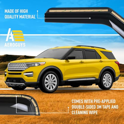 Extra Durable Window Deflectors in