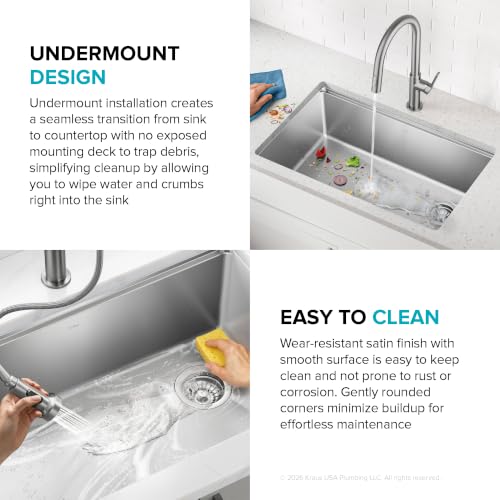 Fairlane 25 in Undermount Workstation Single Bowl 18