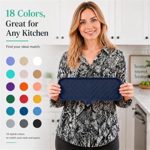 Silicone Soap Dish with Drain Spout