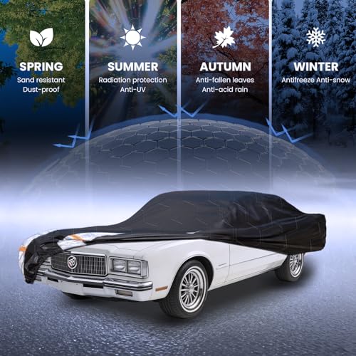Multi Layer Car Cover Custom Fit for Buick Riviera