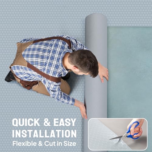 7.5x17 FT Garage Floor Mat