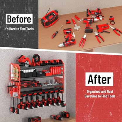 Power Tool Organizer Wall Mount
