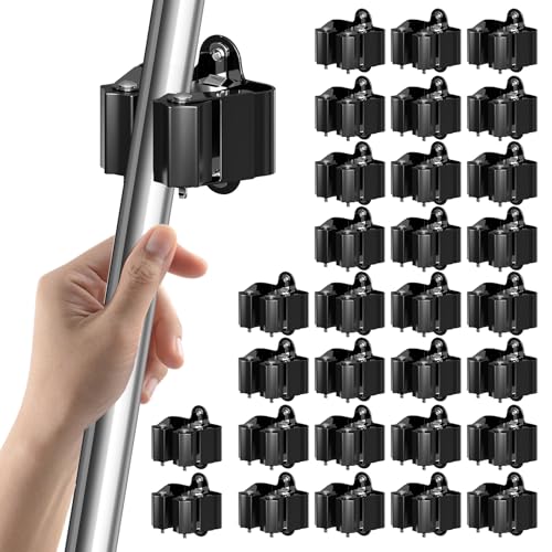 Broom Holder Wall Mount 30 Pack (30 Count)