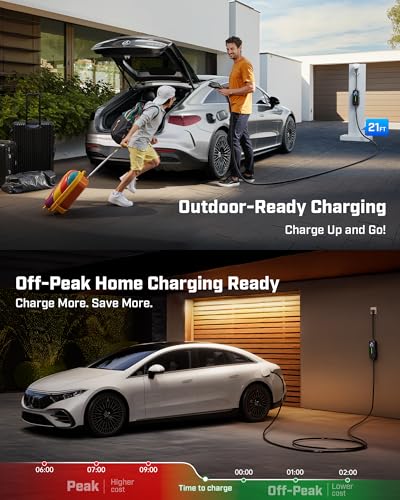 2026 Upgraded Level 1&2 EV Charger for ALL J1772 EV