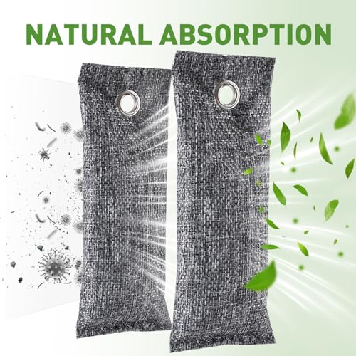 8Pack Activated Charcoal Odor Absorber (14.16 Ounce)
