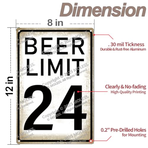 8x12″ Metal Sign