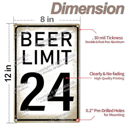 8x12″ Metal Sign
