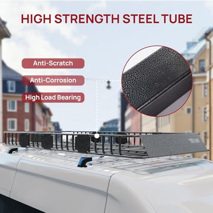 250lbs Extendable Rooftop Cargo Carrier