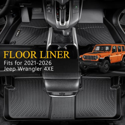 Mats for Jeep Wrangler 4xe 2021