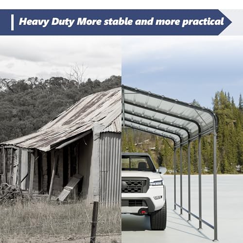 Reinforced Metal Carport
