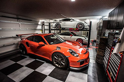 SnapLock RaceDeck Diamond 12"x12" Interlocking Garage Tiles (24 Sq Ft)