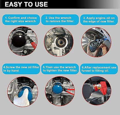 Oil Filter Wrench Set
