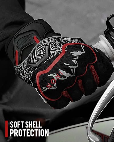 Motorcycle Gloves Motorbike Glove for Men Women Full Finger Knuckle Protection Touch Screen Cycling ATV Hiking Riding