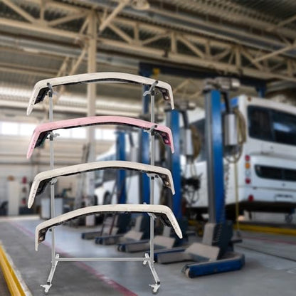 Floor Mobile Bumper Storage Rack