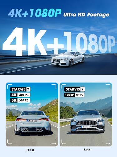 Z60 Pro 4K Dual Dash Cam