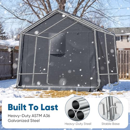 10x10FT Large Storage Shed Multi