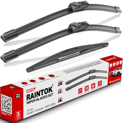 3 Pack Windshield Wiper Blades Replacement for Subaru Forester 2019