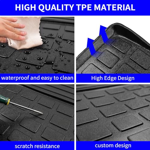 Rontaod Trunk Mat with Backrest Mat for 2021